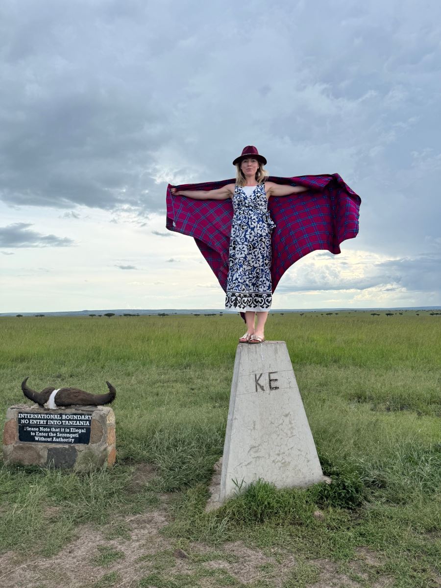 Border of the Maasai Mara (Kenya) and Serengeti (Tanzania)