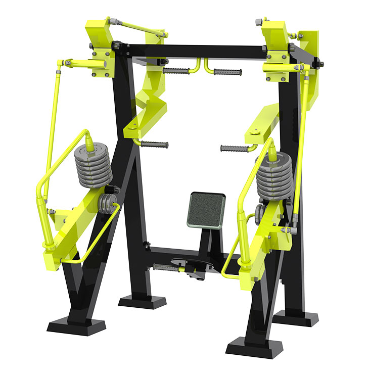 seated Incline Chest Press  The Great Outdoor Gym Company