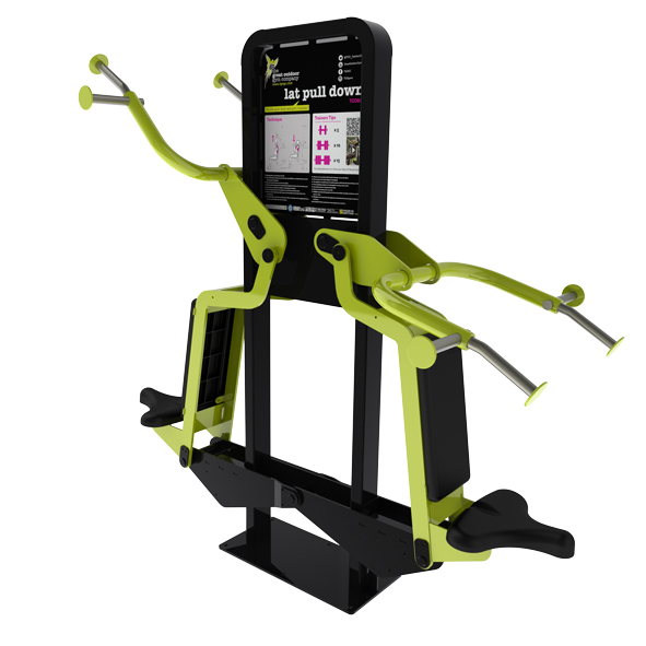 Lat Pulldown - ActiveFit Outdoor Fitness Equipment