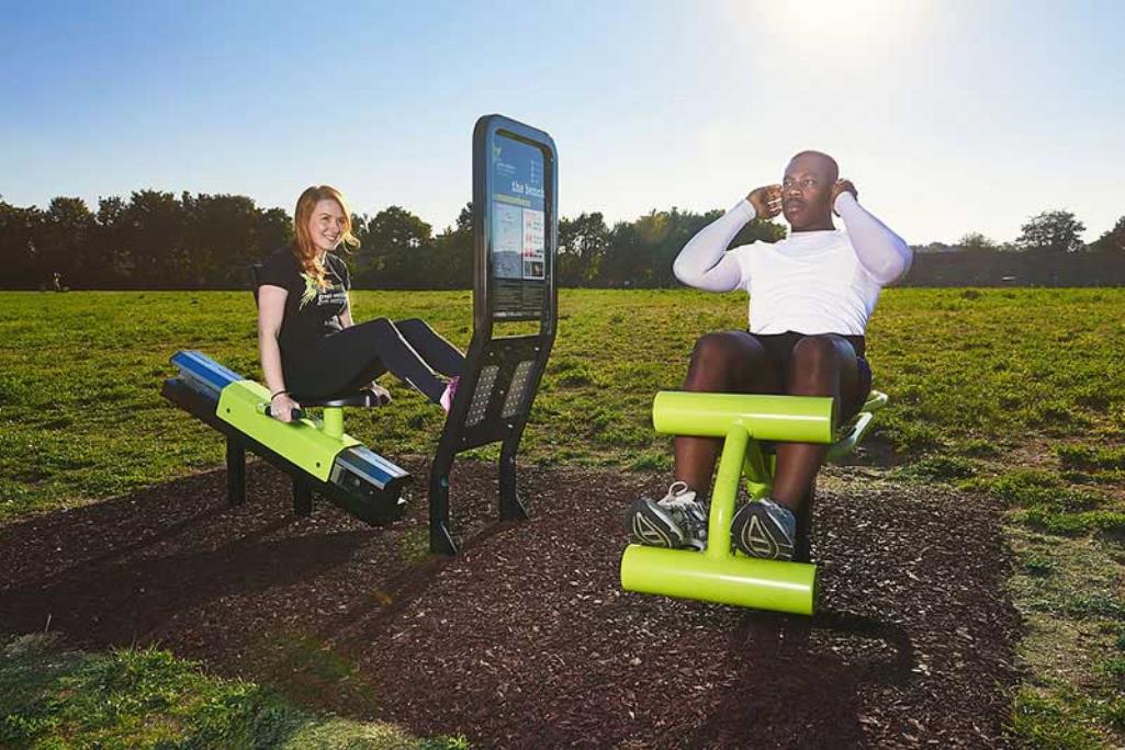 Leg Press / Bench | The Great Outdoor Gym Company