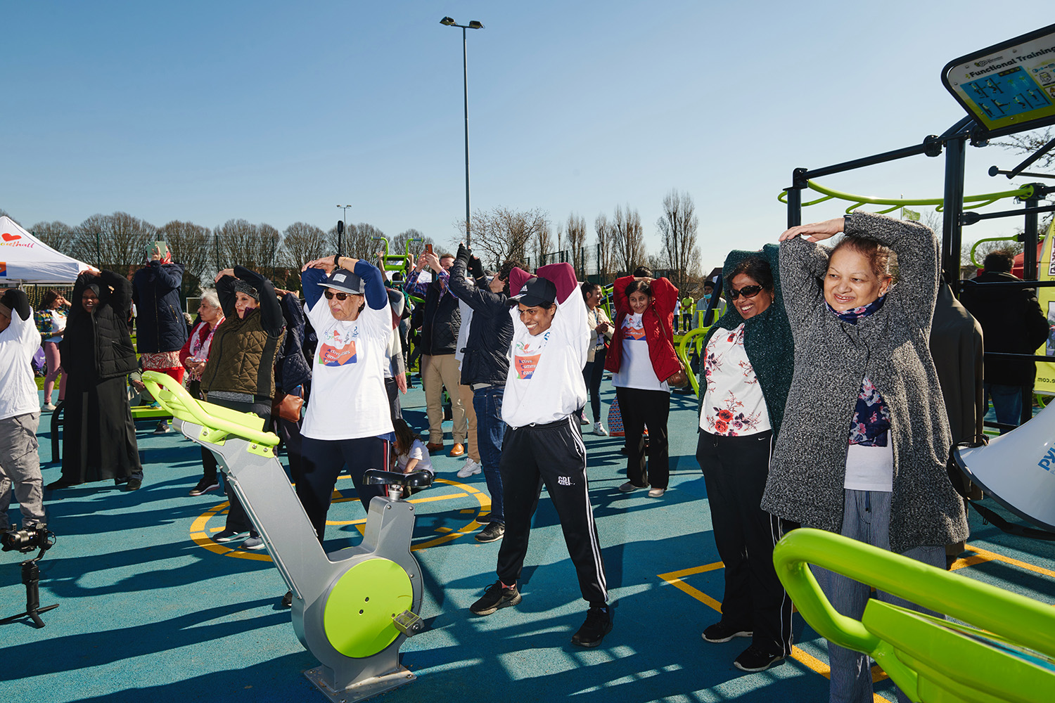 photograph of people excising at a TGO gym